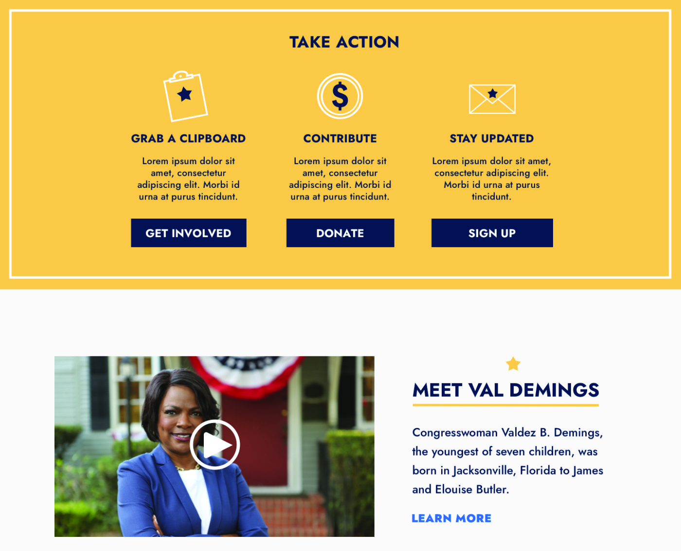 Val Demings Desktop
