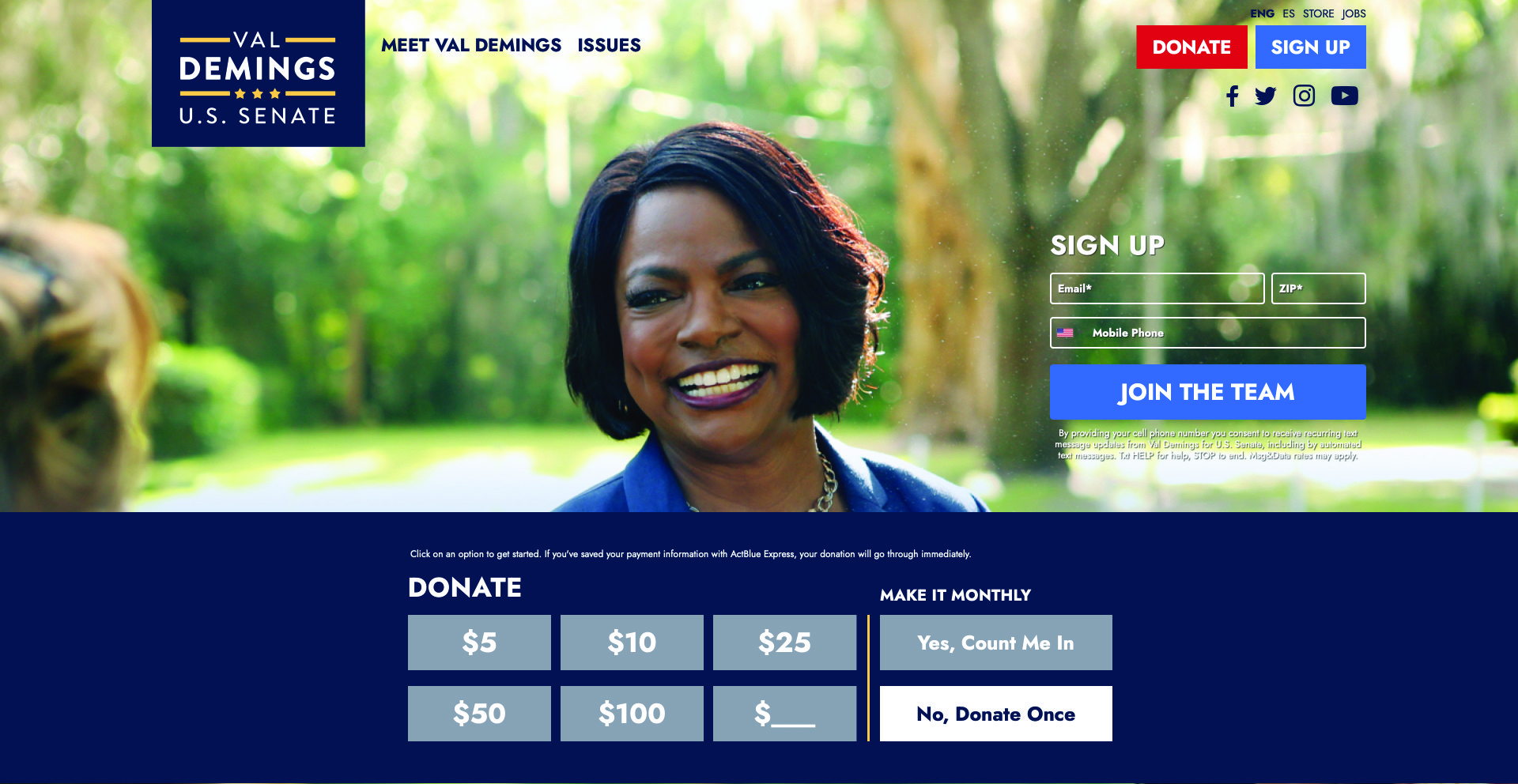 Val Demings Desktop